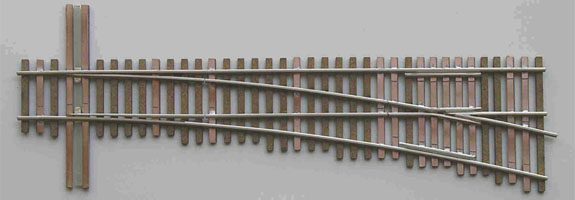 O SCALE 2-RAIL SWITCHES, O SCALE 2-RAIL TURNOUTS